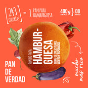 Pan de Papa para Hamburguesa