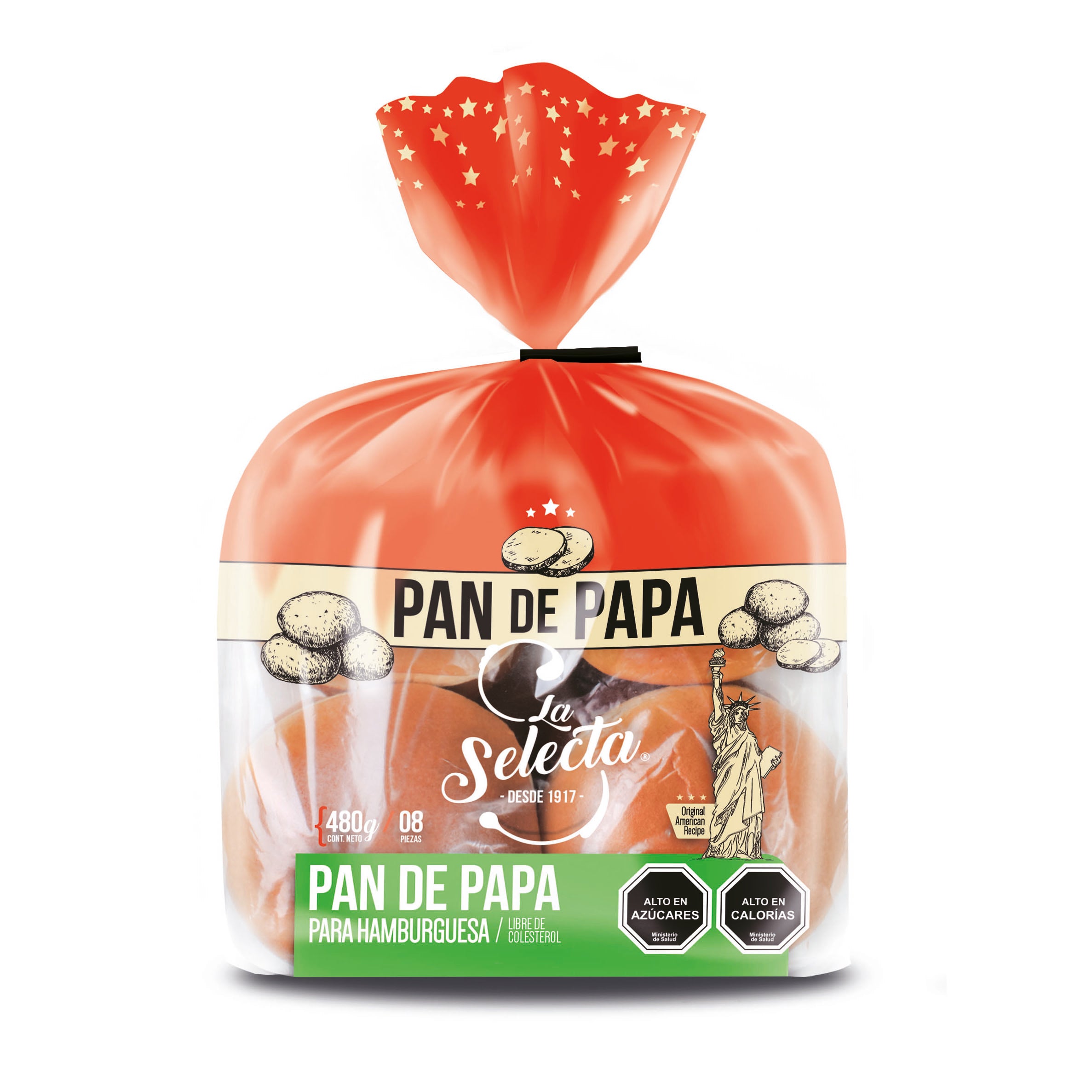 Pan de Papa para Hamburguesa