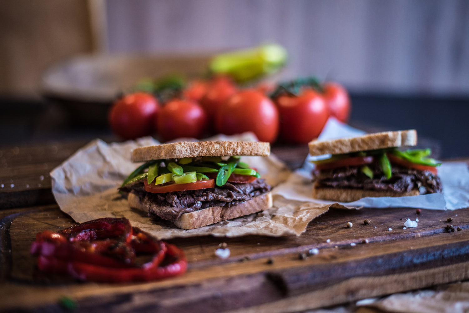 Sándwich Chacarero