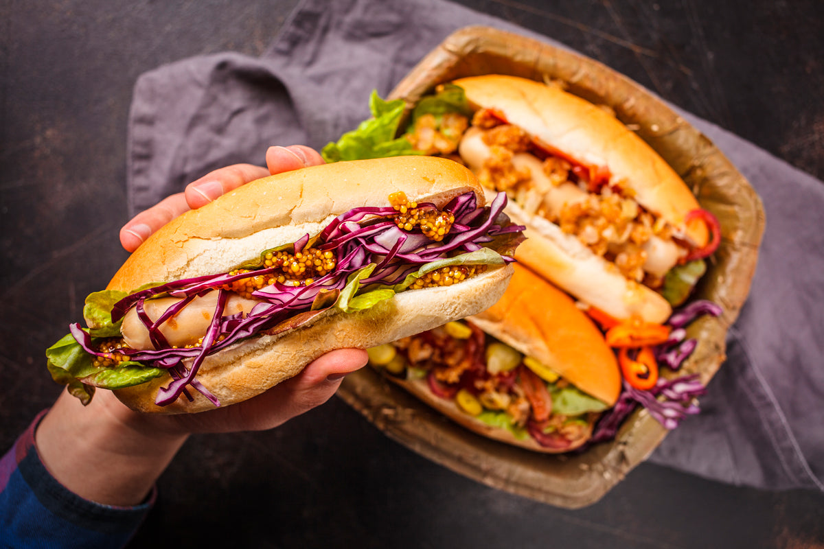 Hot Dog Pavo y Repollo