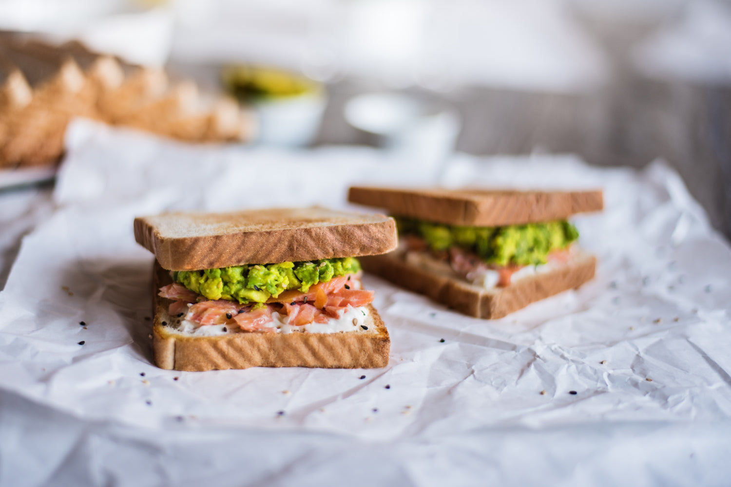 Sándwich pacífico ahumado